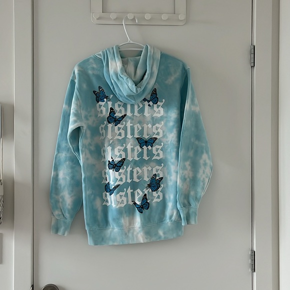 James Charles tie-dye hoodie 🩵 - Picture 2 of 2